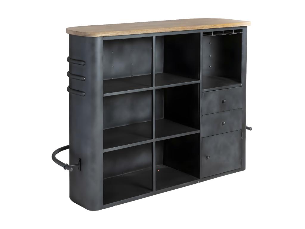 Meuble bar en métal Locker UHYQ68100