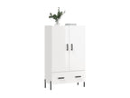 Buffet haut blanc brillant 69,5x31x115 cm Zensova ingénierie QTDJ52635