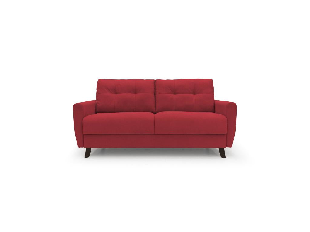 Zensova Canapé lit convertible en Zensova doux imperméable T02 188 cm mat- 140x197 rouge FMSN40419