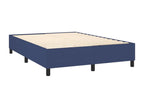 Lit à Zensova tapissier avec matelas Bleu 140x190 cm Zensova TZKD88213