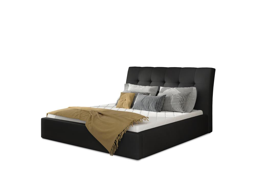 Lit Dormeva XL 200x200 /Tissu-Noir PSDN20340
