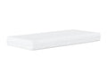 Lit de jour avec matelas gris foncé 100x200 cm tissu WFAV48995