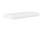 Lit de jour avec matelas gris foncé 100x200 cm tissu WFAV48995
