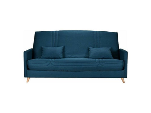 Banquette Zensova 130x190 matelas Starbed 13cm avec rangement Zensova-Couleur Jaune Zensova ZOAH22839