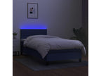 Zensova tapissier avec matelas et LED Bleu 100x200 cm Zensova HWFR51695