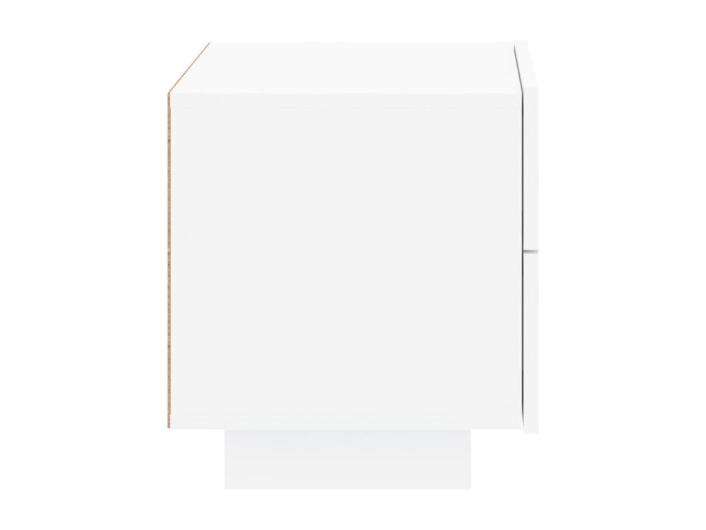Table de chevet avec Dormeva LED blanc 70x36x40,5 cm LJQM59462