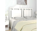 Tête de lit Blanc 145,5x4x100 cm Bois massif de pin YQHN47100