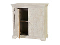 Commode en manguier blanc vieilli Dormeva y Dormeva.90x40x90 HFVU87656