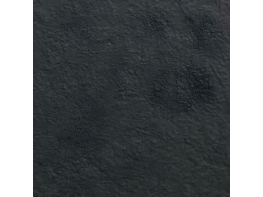 Receveur de douche 90x90 cm extra plat PURE en résine surface ardoisée anthracite Grille anthracite FRVP64480