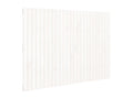 Tête de lit murale Blanc 159,5x3x110 cm Bois massif de pin DJEK58957