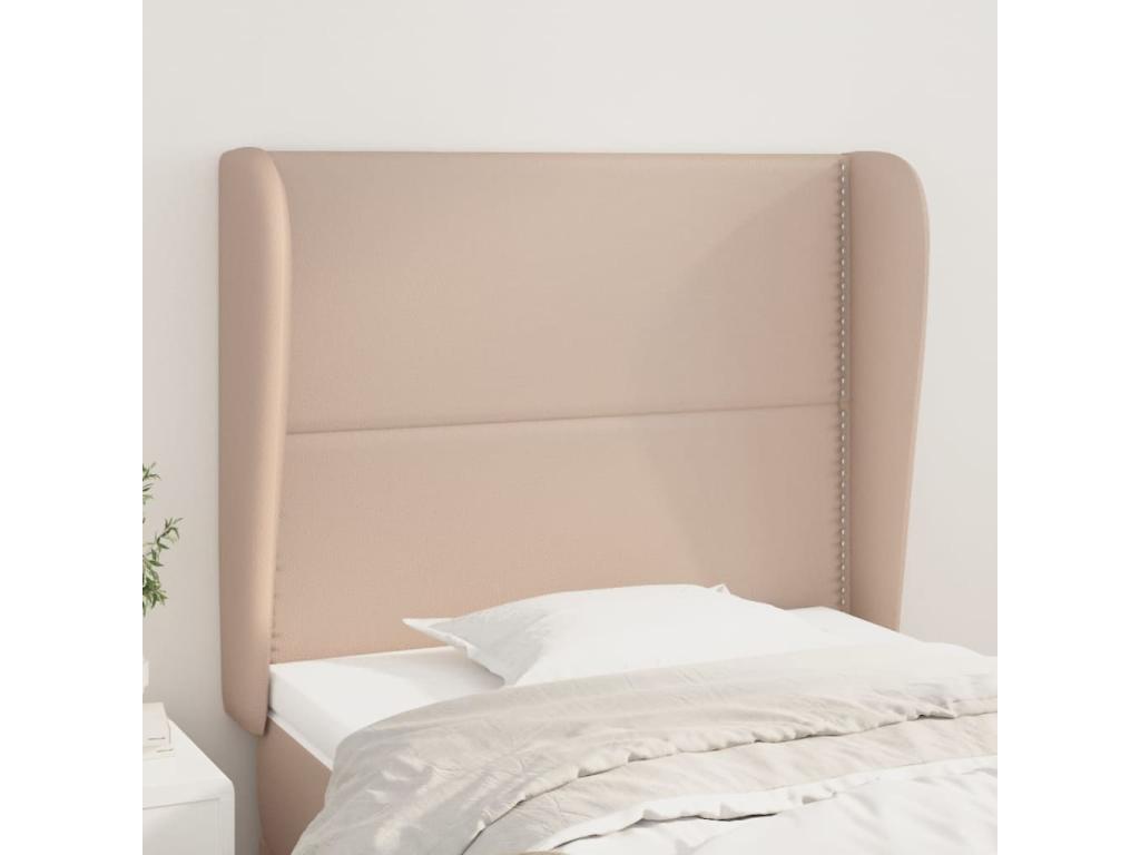 Tête de lit avec oreilles Cappuccino 103x23x118/128 cm EDBD89571