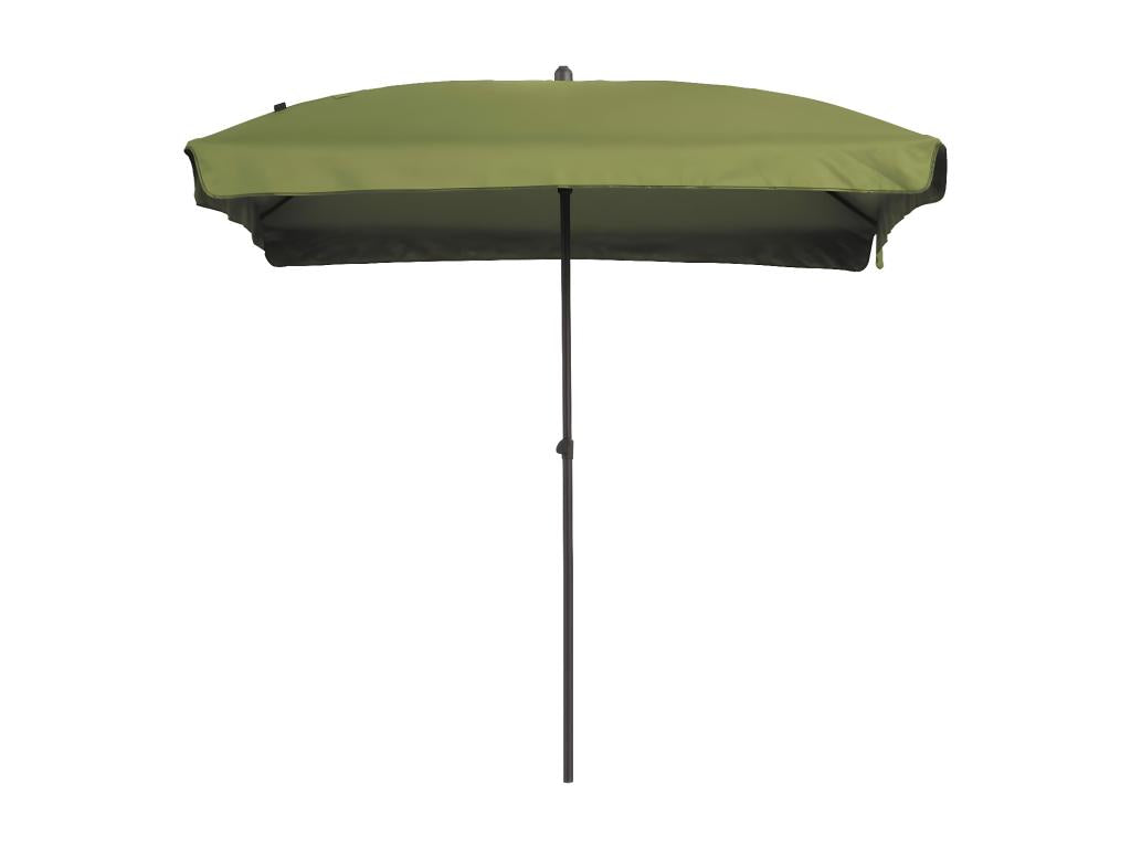 Parasol Lumenao Luxe Rectangulaire 210x140 cm Vert sauge LUKP78119