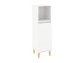 Armoire de salle de bain blanc 30x30x100 cm Zensova ingénierie DILD98160