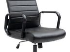 Chaise de bureau - Similicuir - Noir / Noir - Dormeva BNGY38284