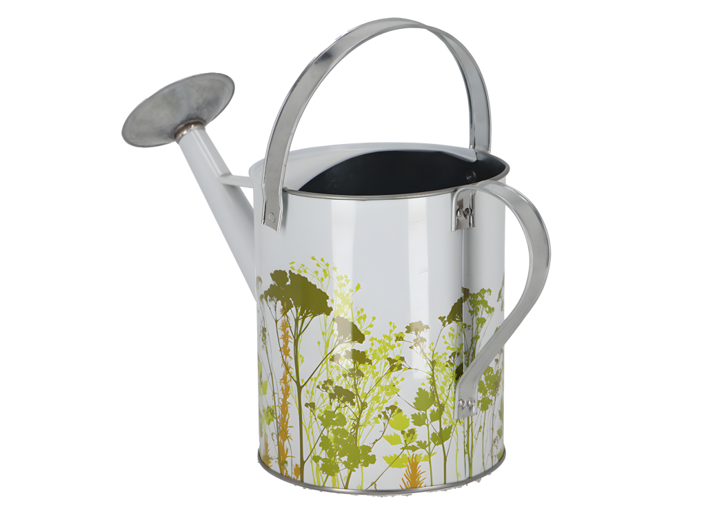 Arrosoir d'extérieur à imprimé Herbe - Gris - L 42.6 x P 19.6 x H 25 cm MDMB42474