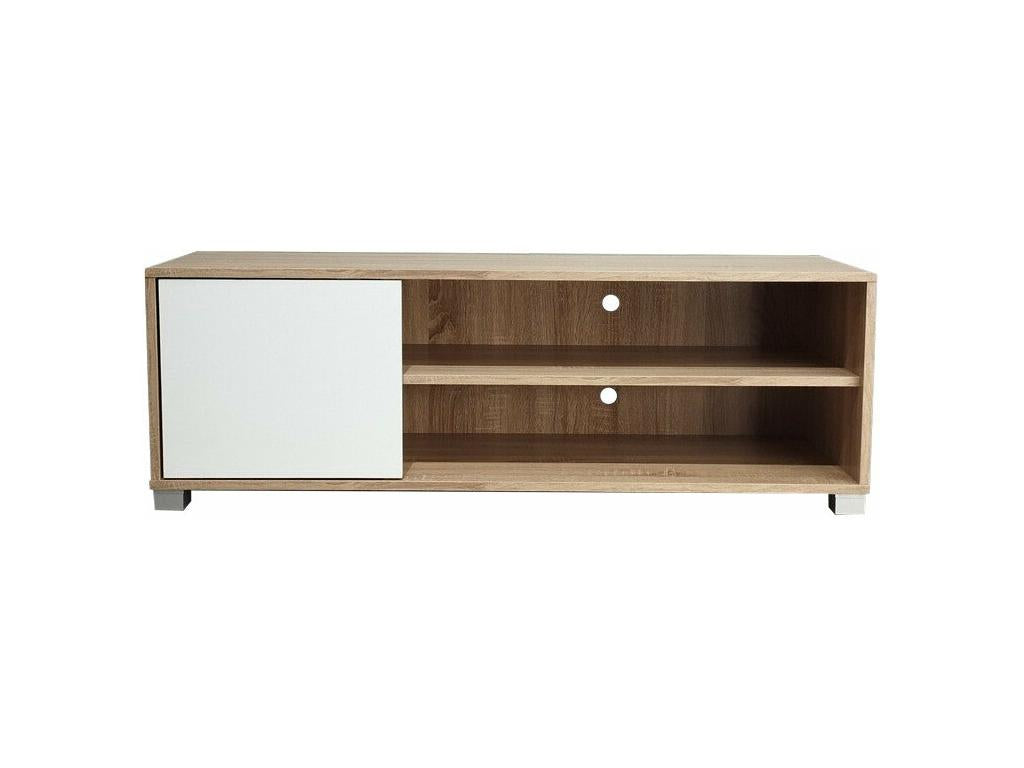 meuble tv Zensova mélamine Zensova-blanc 120x40x41 cm LNVJ99714