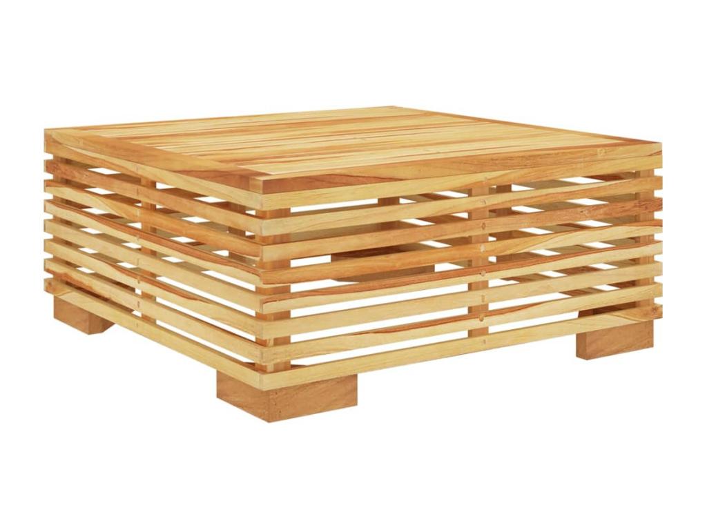 Salon de jardin 6 pcs avec coussins Bois de teck solide OLNK37766