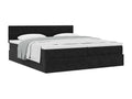 Cadre de lit Zensova avec matelas Zensova 160x200 cm velours PCTT64001