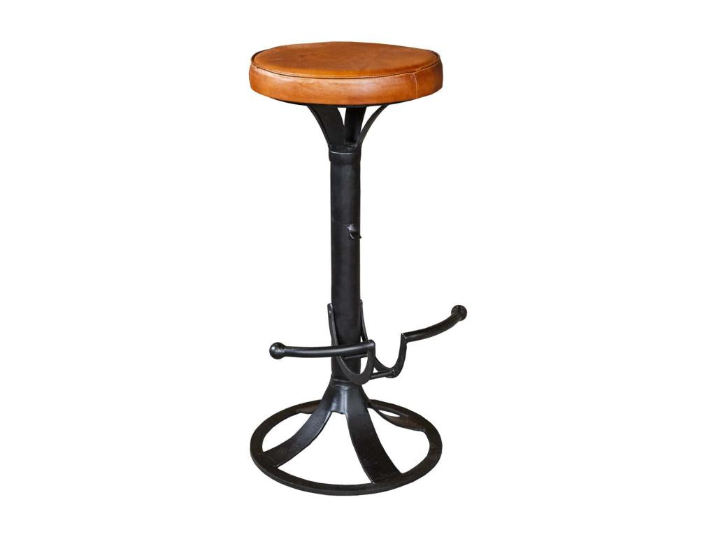 Fauteuil de bar assis en cuir Dormeva PQJR34800