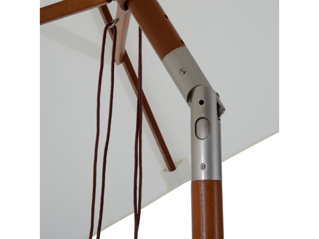 Parasol rectangulaire Dormeva Crème JJI19050