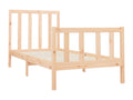 Cadre de lit Bois de pin massif 100x200 cm MCWI67301