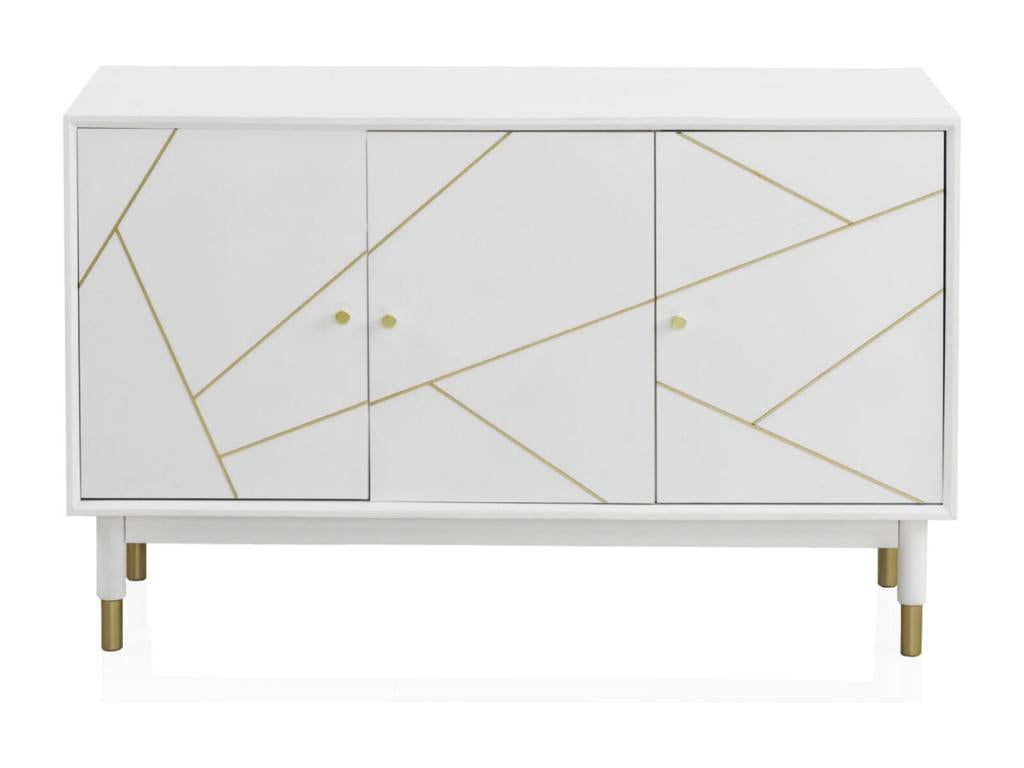 Buffet 3 portes laqué blanc VFQM41837