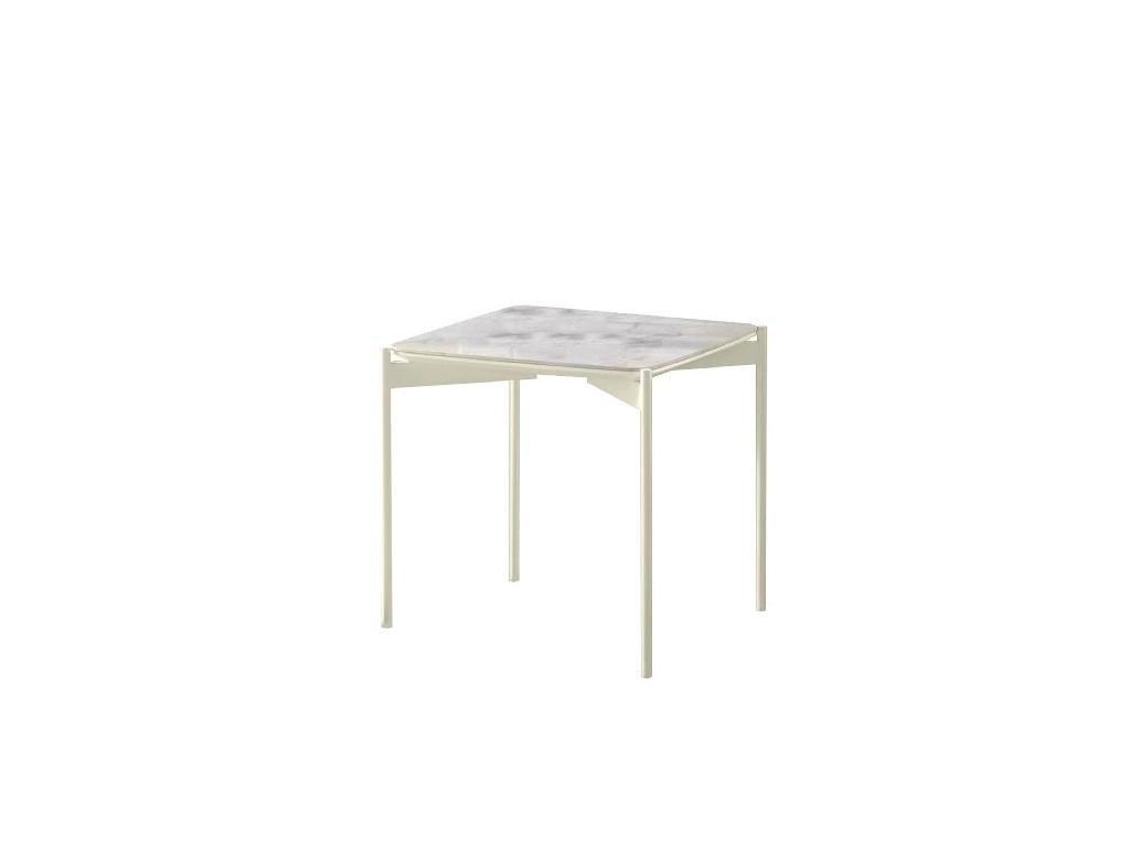 Table Basse Moderne - Dormeva - Blanc Gris CDGW06387