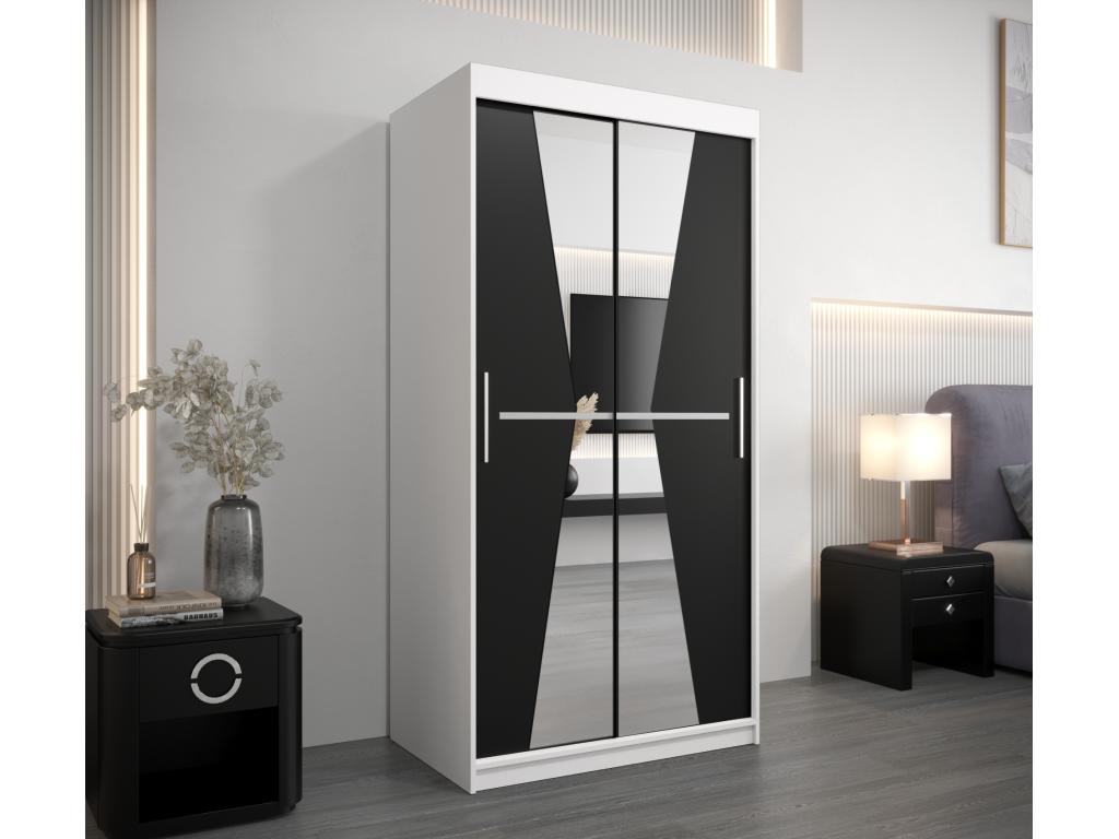Armoire Zensova À Portes Coulissantes 200/ 100/ 62 2 portes Blanc/ Zensova MKVI98598
