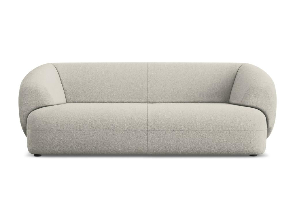 Canapé 3 places en tissu bouclette - beige - Dormeva ODLC20477
