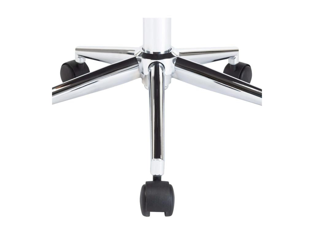 Chaise pivotante à dîner Blanc Bois courbé et similicuir PICQ50248