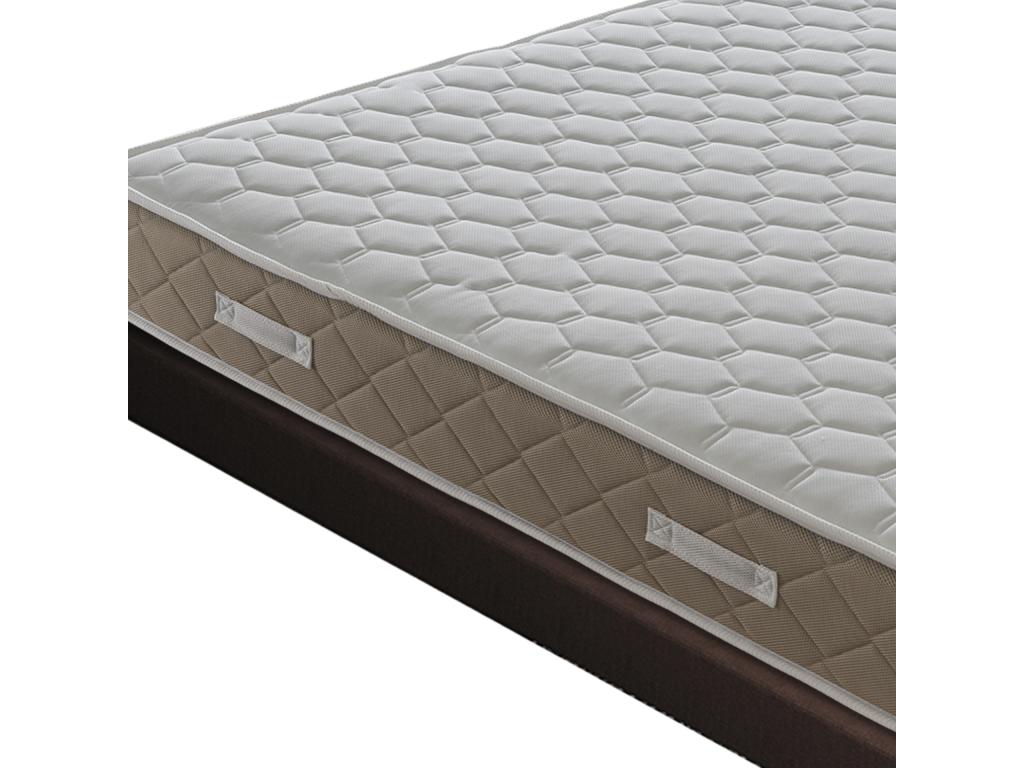 Matelas à ressorts ensachés et mousse à mémoire de forme Gold Zensova hauteur 25 cm Zensova à mémoire de 4 cm 100x200 cm HDDT56782
