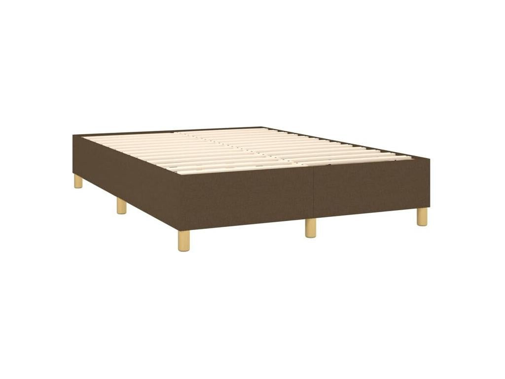 Sommier à Dormeva de lit avec matelas Marron foncé 140x190 ZZII50098