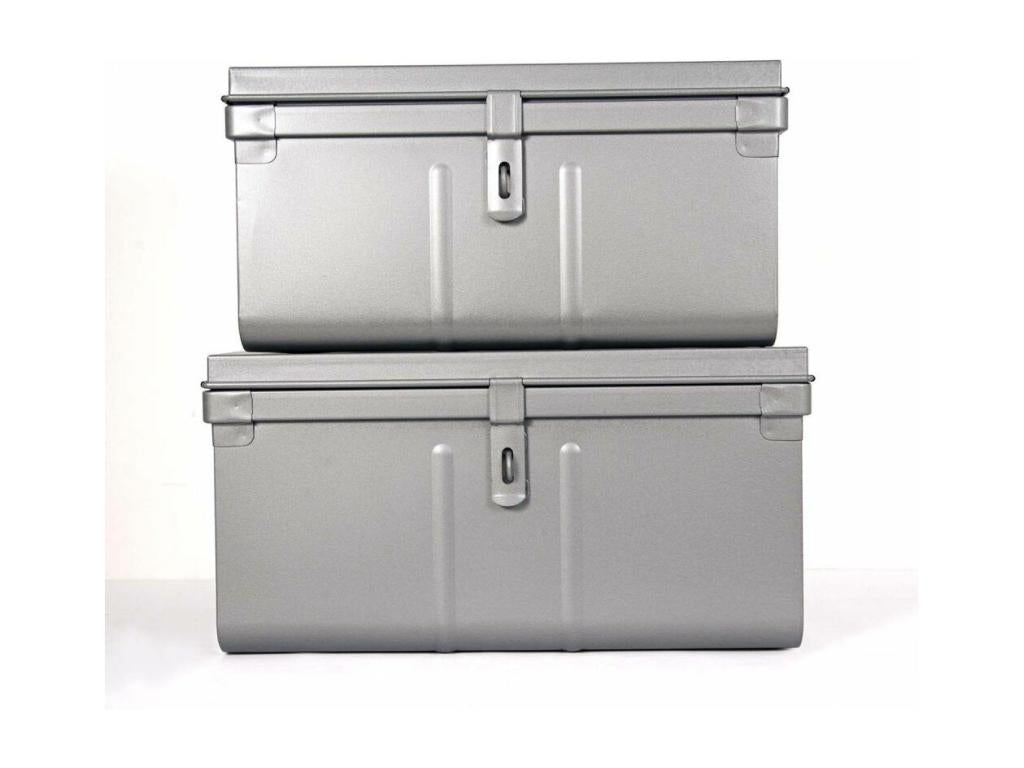 Lot de 2 coffres en métal Zensova REAV44977