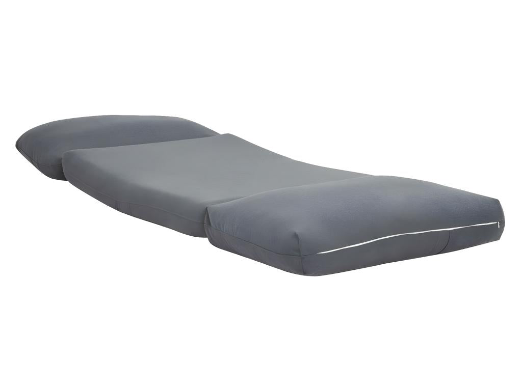 Chauffeuse multi-positions 1 Place tissu Gris HLDP09391