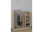 Lumenao bois armoire ouverte dressing armoire barre de penderie Lumenao chêne miel KIFI21307