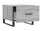 Table basse Dormeva gris 50x50x40 cm Bois d'ingénierie MGWS31176