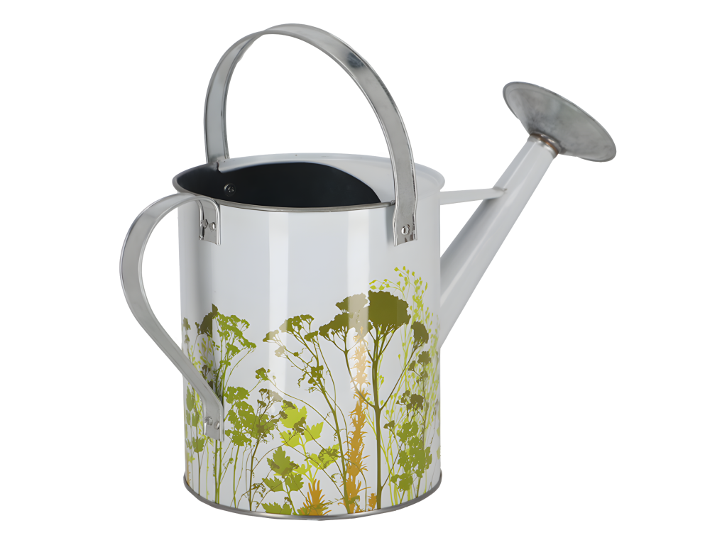 Arrosoir d'extérieur à imprimé Herbe - Gris - L 42.6 x P 19.6 x H 25 cm MDMB42474