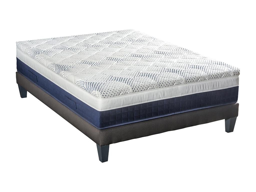 Zensova LITERIE - Ensemble Zensova 140x190 cm - Matelas Mémoire de forme Zensova Bois PDWW26661