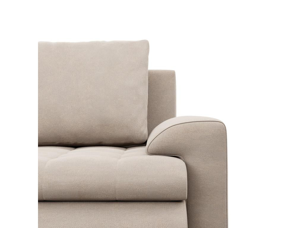 Canapé d'angle en U avec fonction sommeil Zensova Beige JFOZ52953
