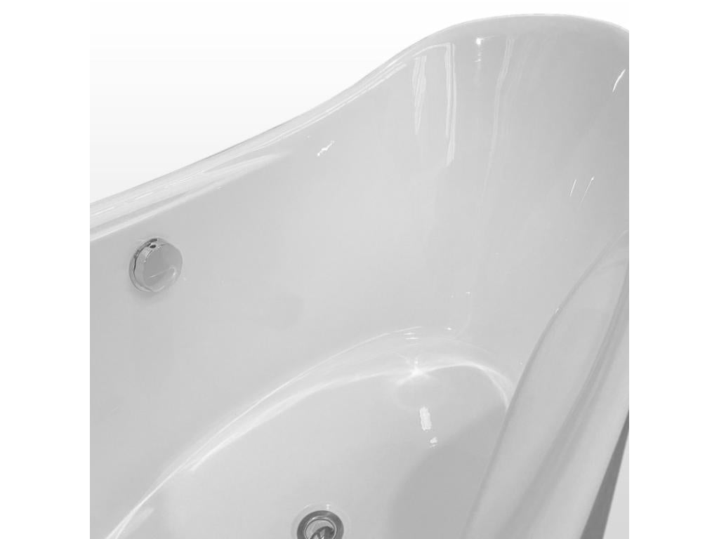 Baignoire ilôt moderne 172x72 cm – Zensova NFCA77507