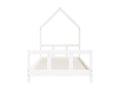 Cadre de lit pour enfants blanc 90x190 cm bois de pin massif IYFU28586