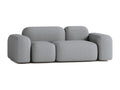 Canapé Max 2 Places en Tissu Gris Foncé ONMD01638