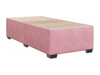 Sommier à Dormeva de lit avec matelas Rose 100x200 cm Velours MSKU53270