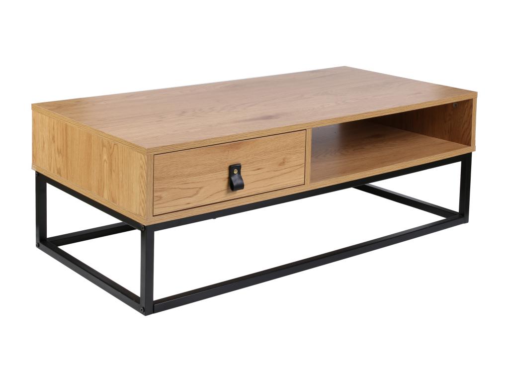 Table Basse Bois Et Metal Zensova ZGKC13066