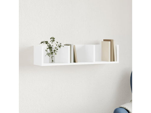 Armoire murale blanc 75x18x16.5 bois d'ingénierie WTCQ10873