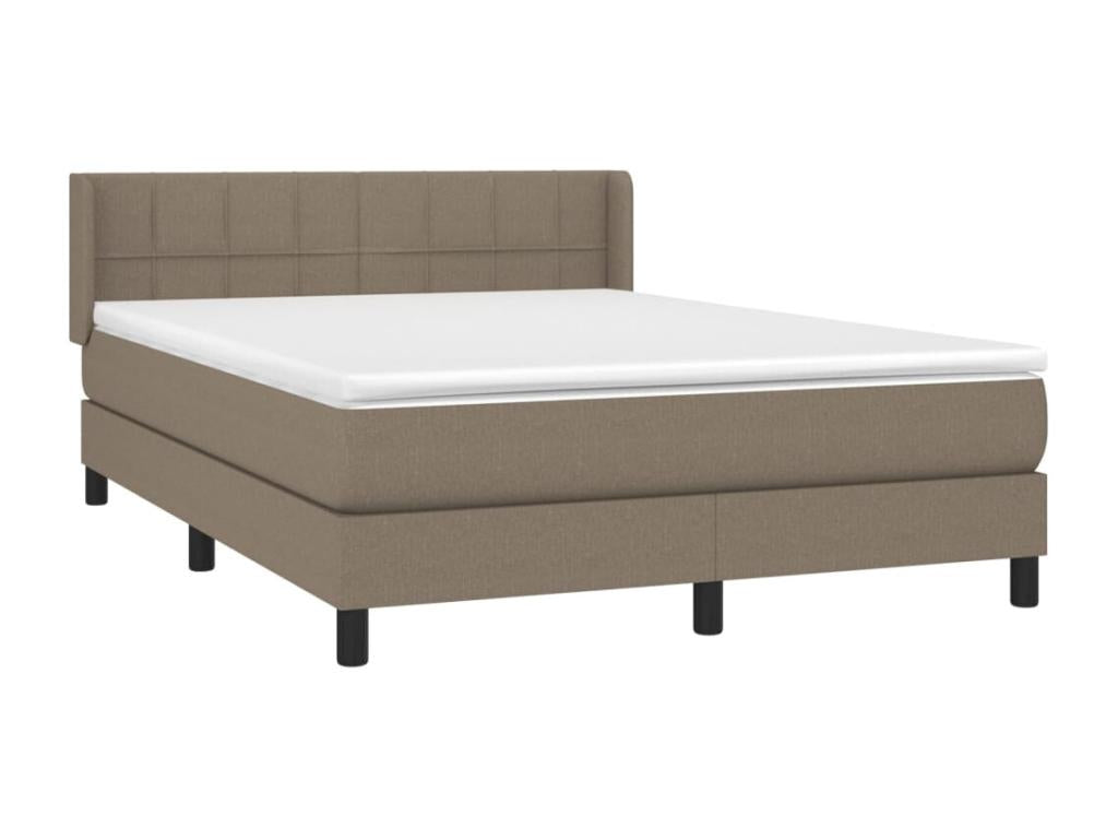 Lit à Zensova tapissier avec matelas Zensova 140x190 cm Zensova MTUO29499