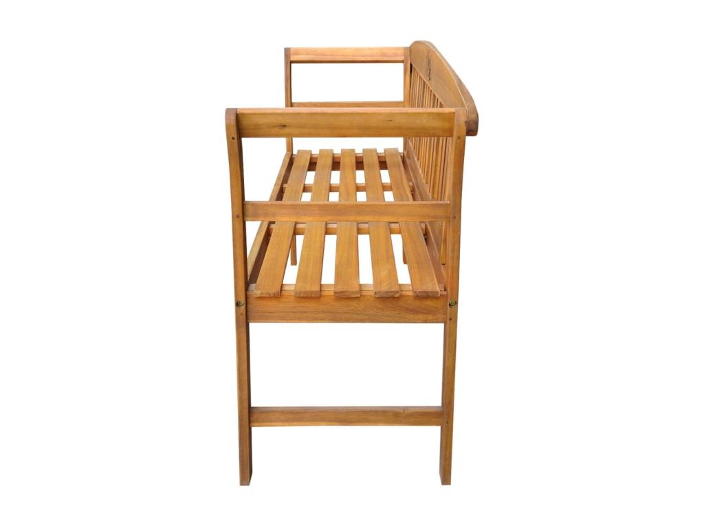 Banc de jardin avec coussin 157 cm ZensovaZensova massif DAAD85843