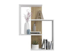 Etagère Murale Design Zensova 77cm Blanc HVGF10658