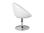 Tabourets de bar lot de 2 blanc similicuir AENE52152