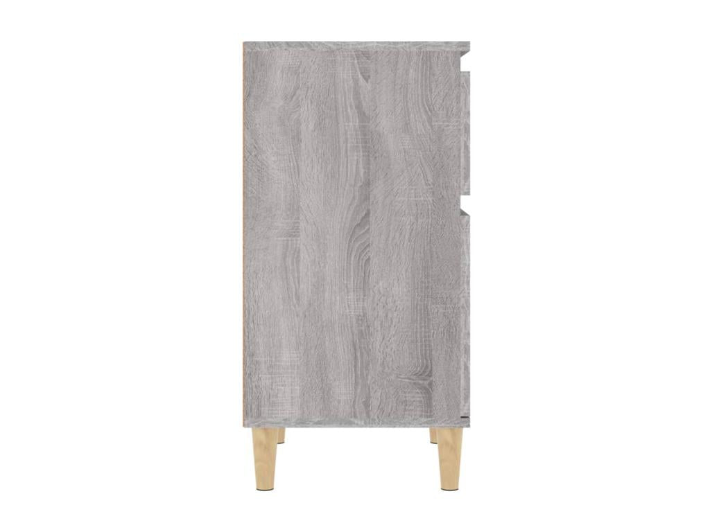 Table de chevet Dormeva gris 40x35x70 cm QNQO98430